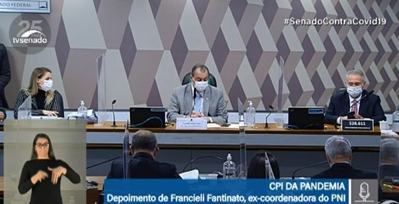 Acompanhe ao vivo a oitiva da CPI da Pandemia com Francieli Fantinato
