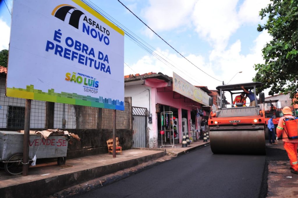 Prefeito Eduardo Braide lança o seu programa Asfalto Novo na Zona Rural de São Luís