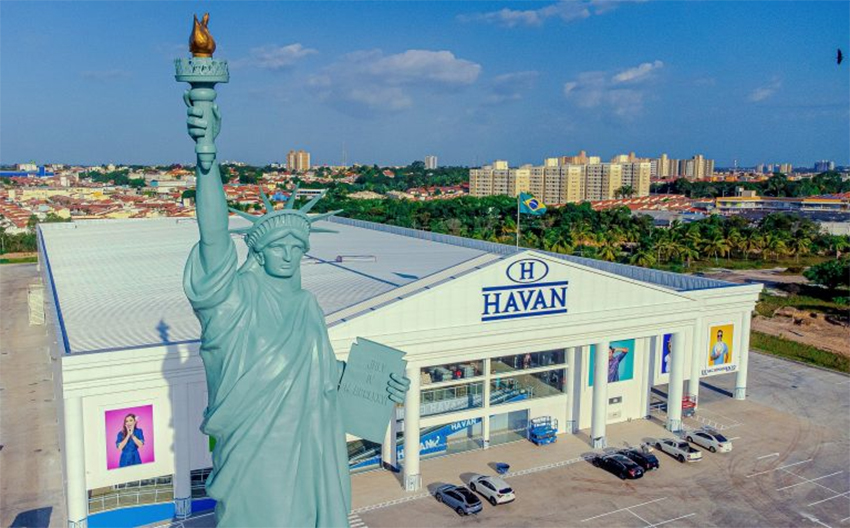 CRESCIMENTO Havan registra um faturamento de R$ 18,3 bilhões em 2025 com aumento de 16% em relação a 2024