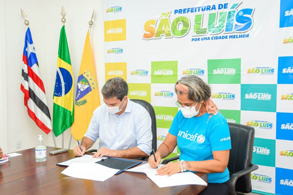 Prefeito Eduardo Braide assina com Unicef adesão de São Luís à Unidade Amiga da Primeira Infância