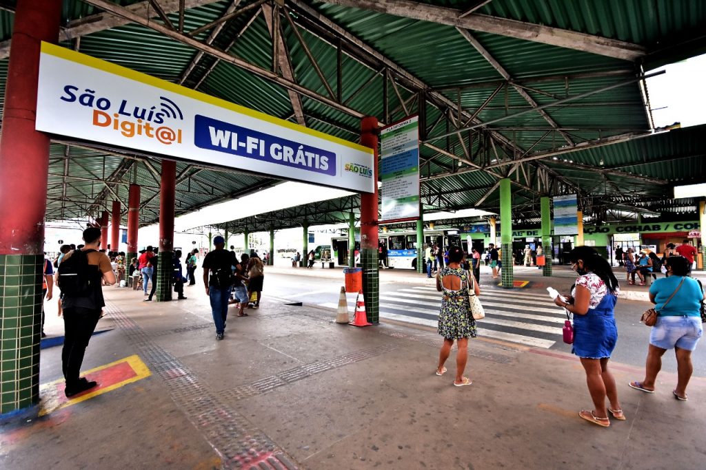 Lançado nesta terça-feira, São Luís Digit@l leva serviço de wi-fi grátis aos terminais de integração