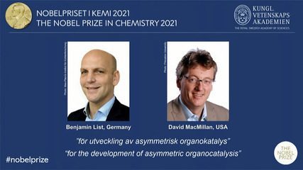 Conhecidos nesta terça-feira os vencedores do Prêmio Nobel de Química e de Física