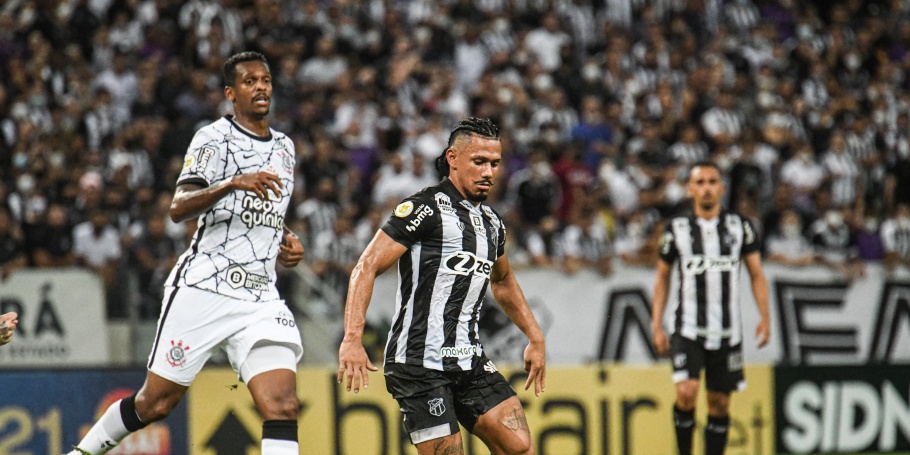 Ceará surpreende Corinthians no Castelão e sobe para o oitiva lugar na classificação da Série A