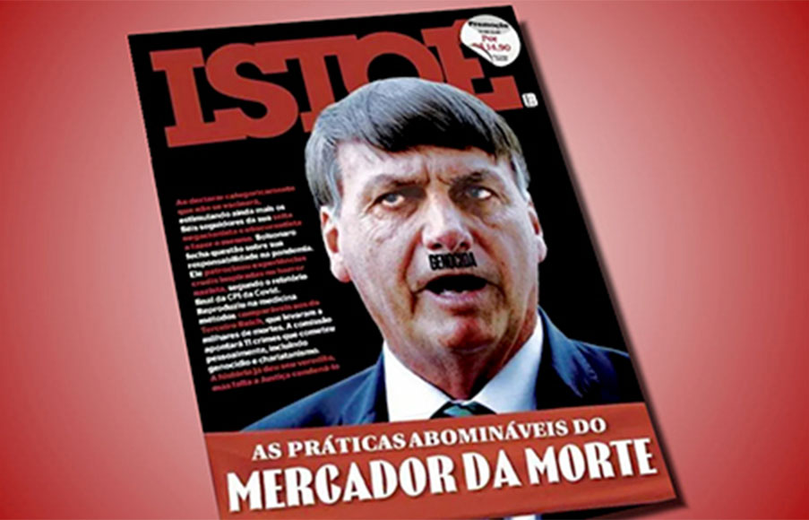 Justiça tranca ação movida contra revista Istoé por comparar Jair Bolsonaro a Adolf Hitler