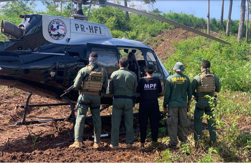 Operação Lignum combate extração ilegal de madeira em terra de indígenas no Maranhão