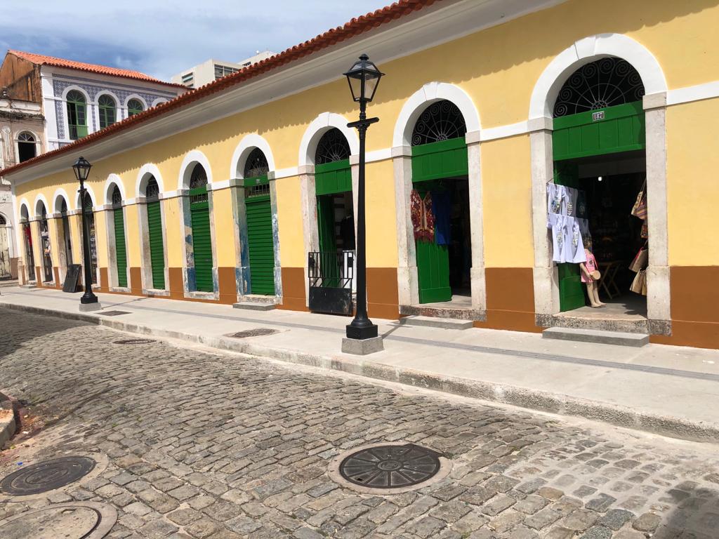Mercado das Tulhas na Praia Grande está de cara nova com obras do Canteiro Escola