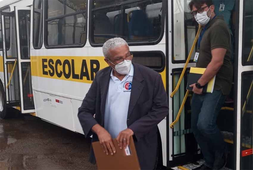 Transporte escolar na zona rural de São Luís é inspecionado pelo Ministério Público