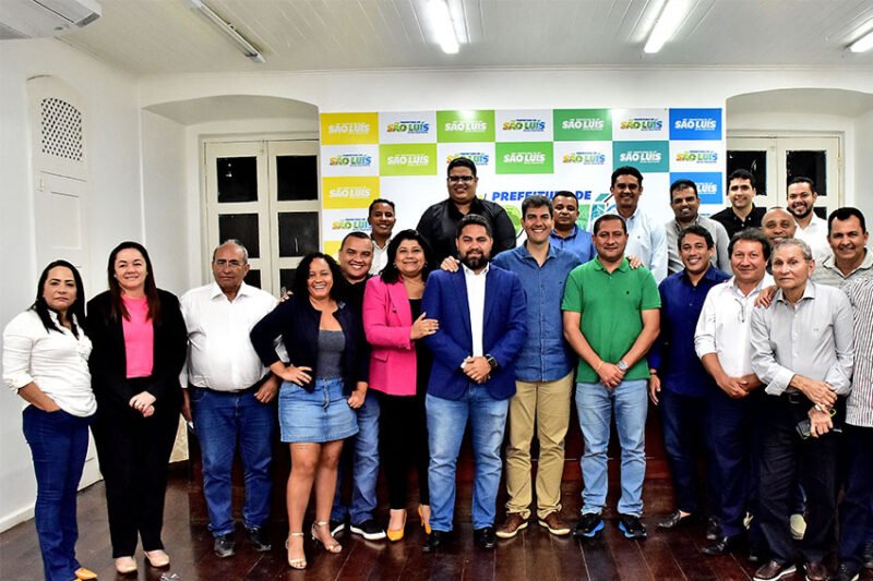 Prefeito consolida apoio da maioria na Câmara Municipal de São Luís