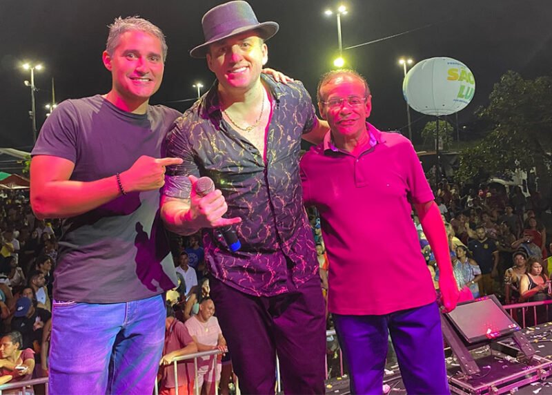 Festa do Trabalhador reúne grandes artistas e leva multidão ao Centro Histórico de São Luís