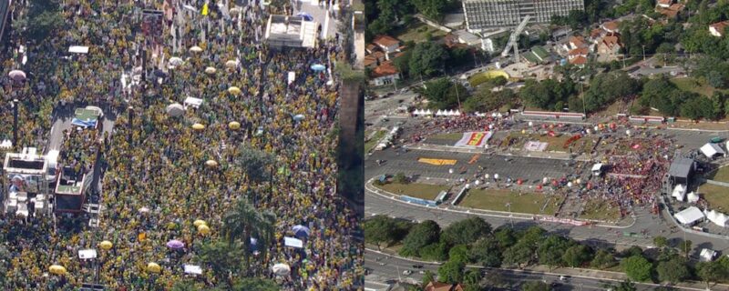Manifestações contra e a favor do governo são realizadas em várias cidades neste 1° de maio