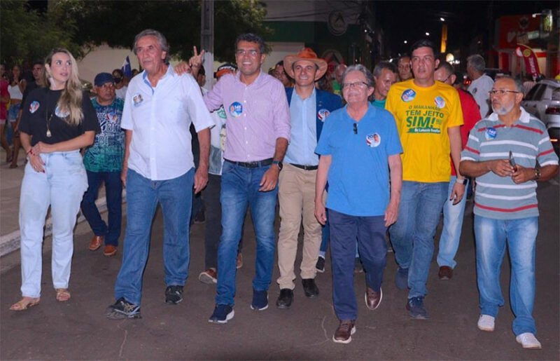 Em Coroatá, Lahésio Bonfim diz que chegou a hora de o Maranhão ser um estado de gente feliz