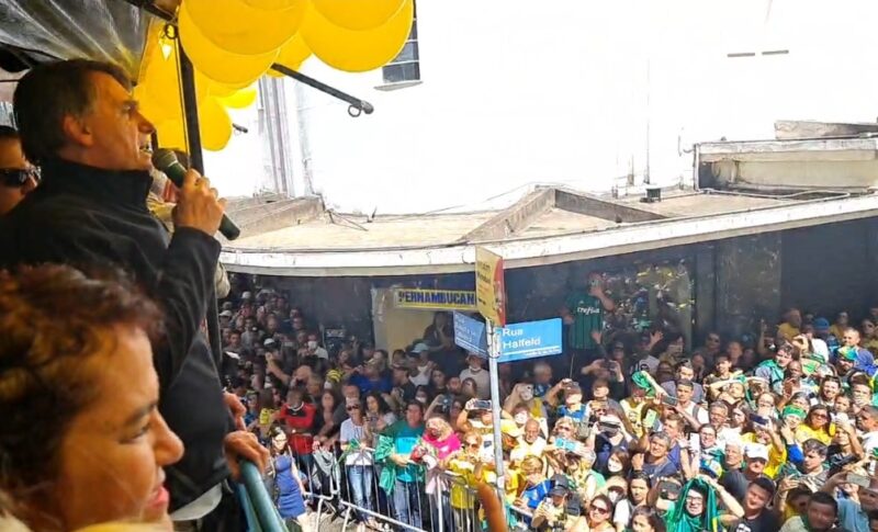 Bolsonaro inicia campanha em Juiz de Fora, cidade onde disse que renasceu após o atentado a faca de 2018