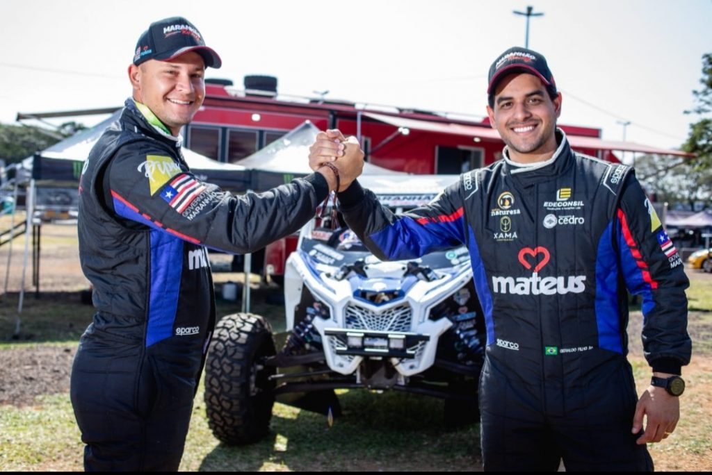 Geraldo Filho e Artur Carvalho representam o Maranhão na categoria Utv 3 do Raly dos Rally dos Sertões