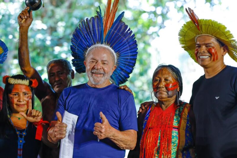 Lula defende agricultura familiar e demarcação de terras indígenas