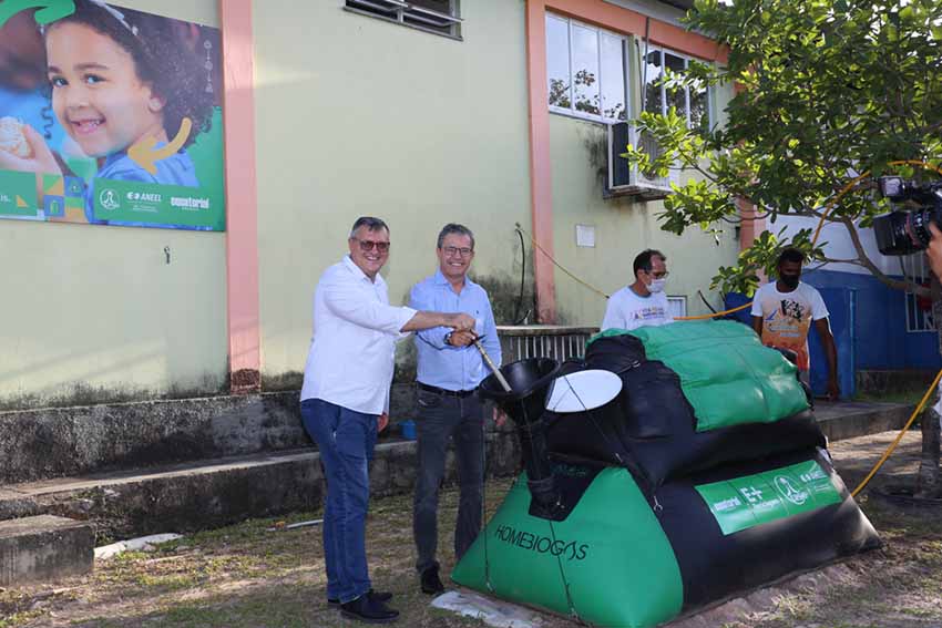 Resíduos orgânicos são transformados em gás de cozinha e fertilizante natural