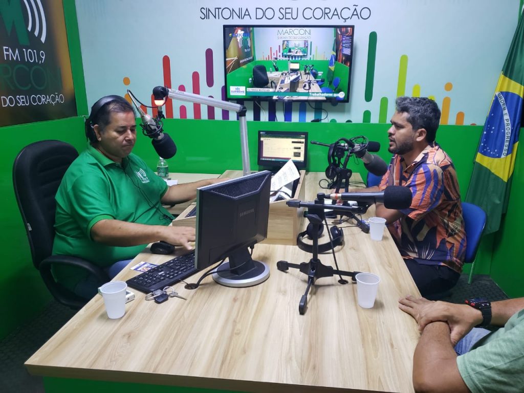 Enilton Rodrigues, candidato a governador pelo PSOL, teve agenda em Açailandia e Imperatriz