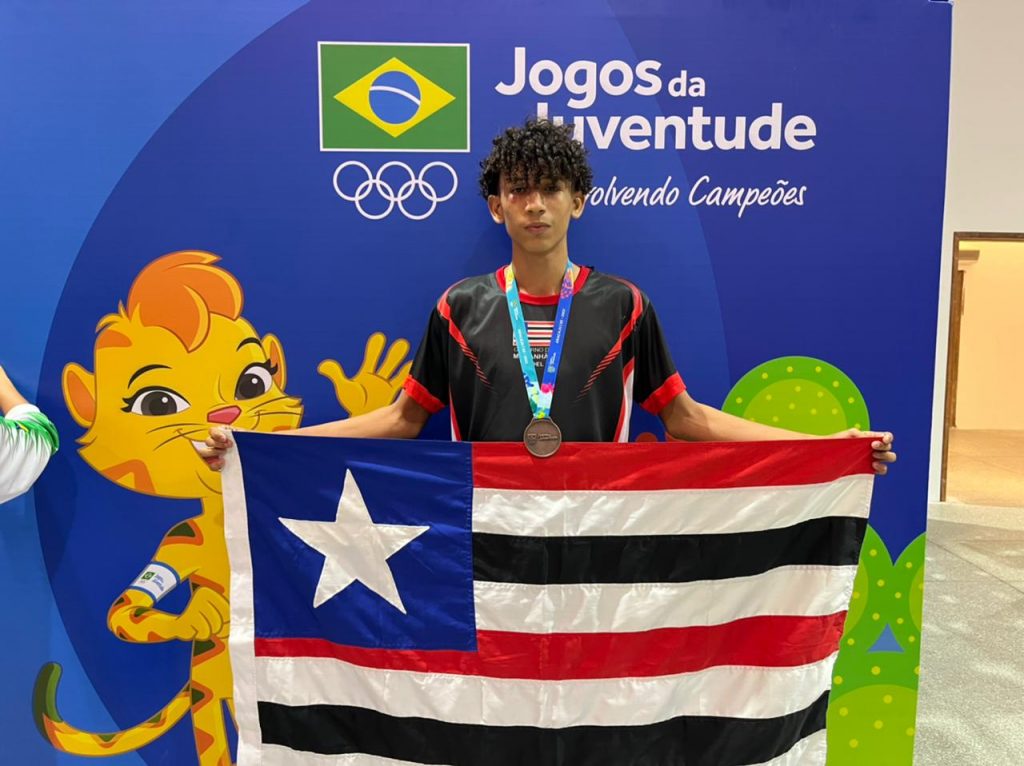 Maranhense conquista medalha de bronze no taekwondo nos Jogos da Jogos da Juventude realizado em Sergipe