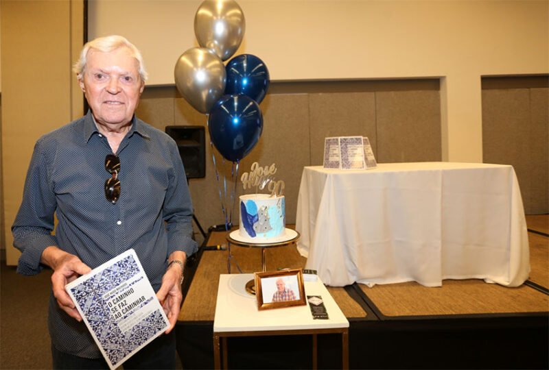 Fundador do Hotel Luzeiro, José Hugo Machado comemora 90 anos com livro sobre boa convivência