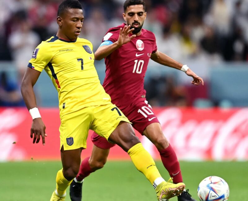 Equador vence Catar na partida de abertura da Copa do Mundo 2022 neste domingo
