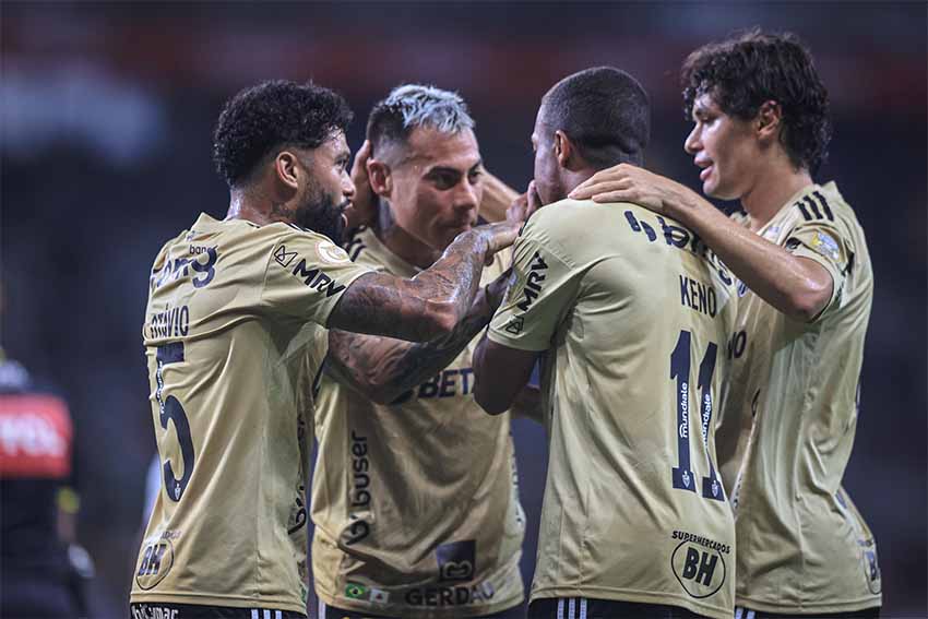 Atlético Mineiro derrota Cuiabá e se aproxima de uma vaga na Copa Libertadores da América