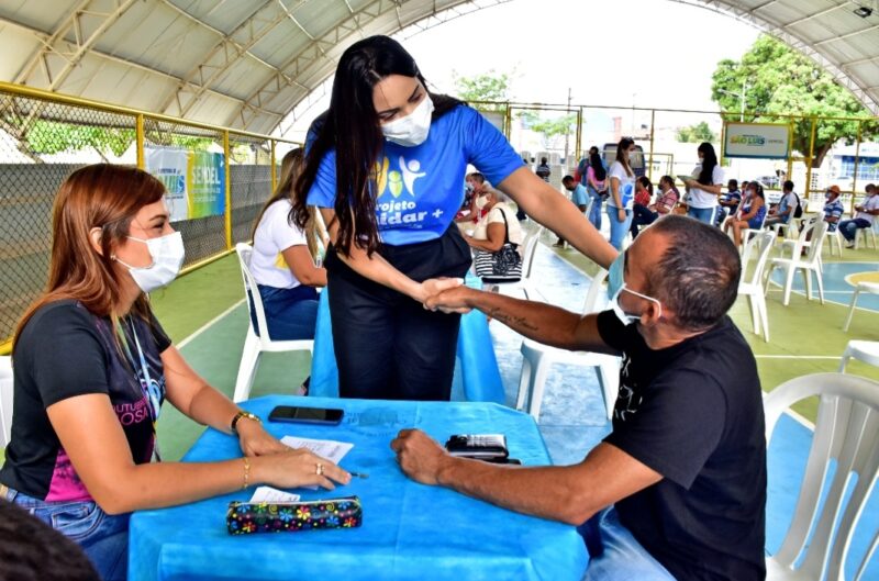Projeto Cuidar + promove ação de Combate ao Câncer de Próstata no Parque do Bom Menino