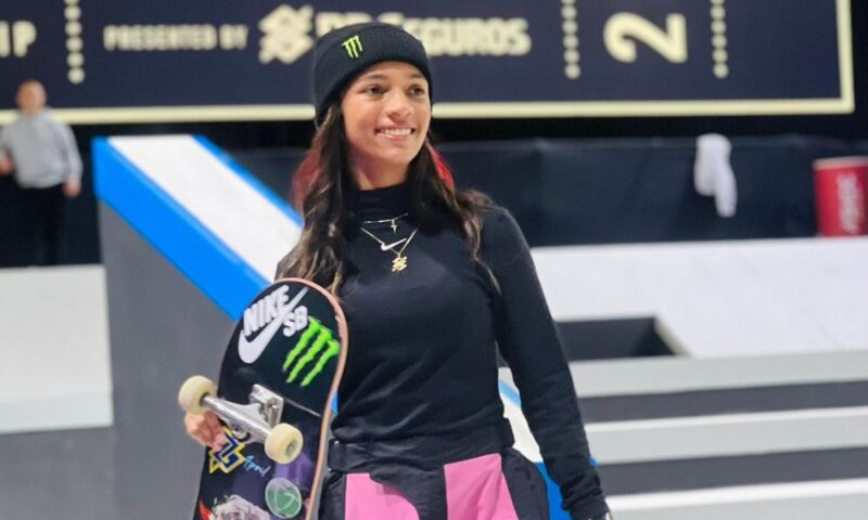 Maranhense Rayssa Leal conquista neste domingo no Rio de Janeiro o Mundial de Skate Street