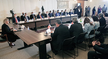 Governadores pedem à presidente do STF celeridade no julgamento do diferencial do ICMS