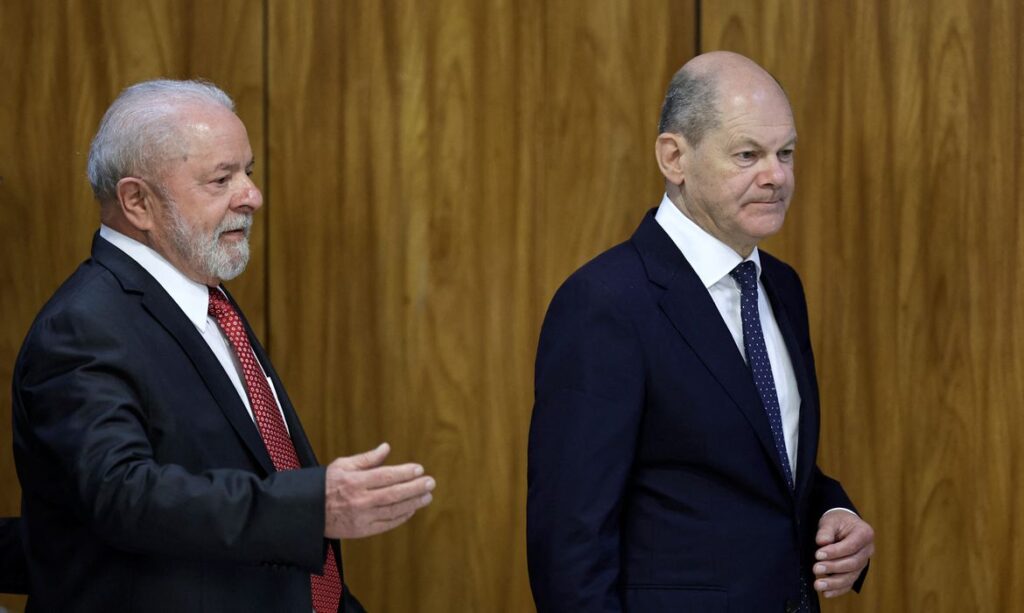 “Vocês fizeram falta, caro Lula”, diz primeiro-ministro alemão sobre reaproximação do seu país com o Brasil