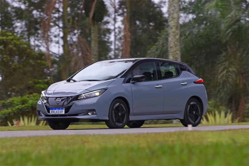 Elétrico Nissan LEAF chega a mil unidades comercializadas no Brasil