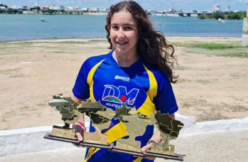 Sofia Duailibe fatura quatro troféus na Copa Brasil de Águas Abertas