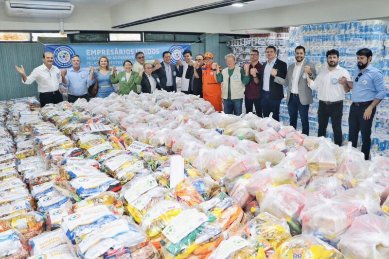 Fiema realiza entrega de mais de 10 mil cestas básicas e donativos a desabrigados pelas chuvas por meio do ‘S.O.S. Enchentes