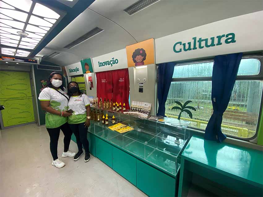 Estação ferroviária promove ação com moradores da região Itaqui-Bacanga
