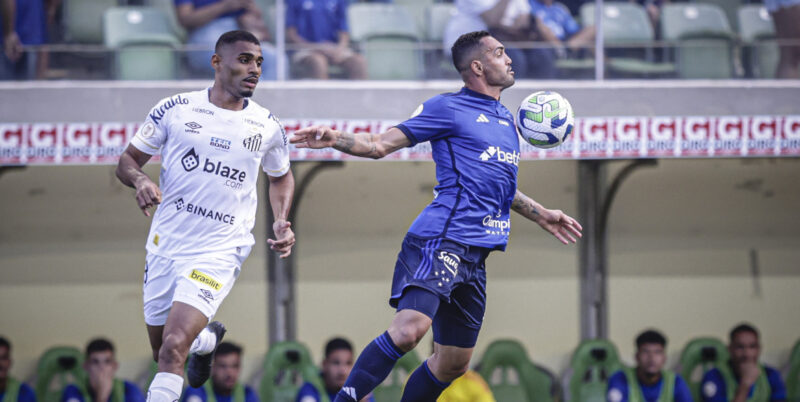 Santos sofre derrota para o Cruzeiro em Belo Horizonte