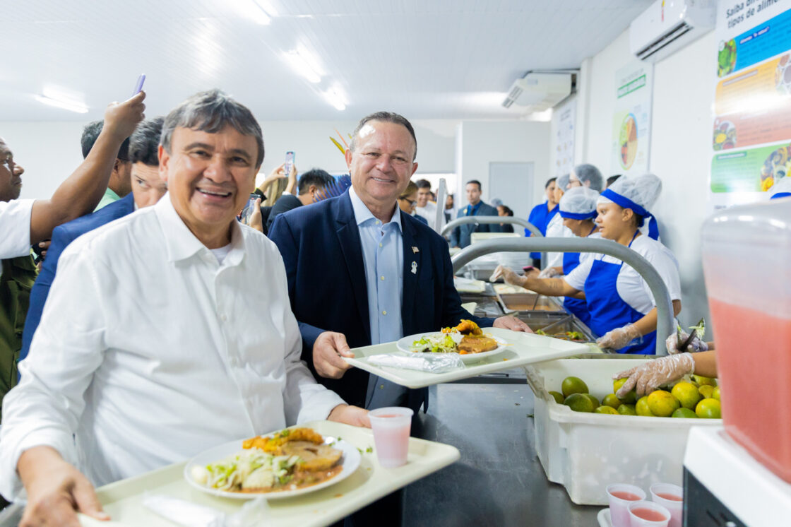 Governador Brandão apresenta restaurantes populares a ministros Wellington Dias e Sônia Guajajara