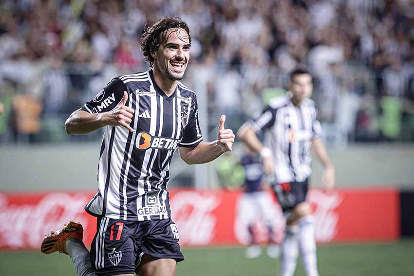 Igor Gomes decide e mantém Atlético Mineiro vivo na Copa Libertadores