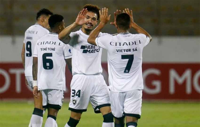 Botafogo leva susto, mas vence e assume liderança na Sula