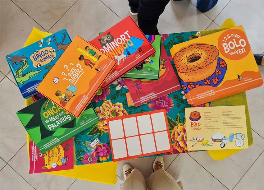 Jogos pedagógicos baseados na cultura e meio ambiente apoiarão alfabetização de 80 mil crianças