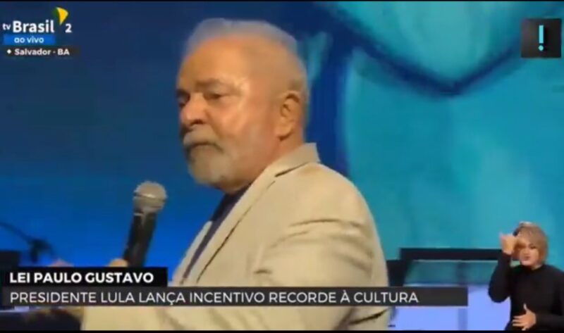 Pelas contas de Lula, no Brasil 700 milhões morreram de covid-19 por isso a população é de apenas 214,3 milhões