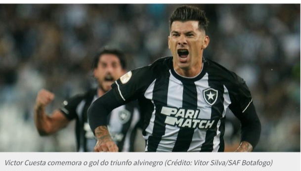 Botafogo vence clássico com Fluminense e garante liderança do Brasileirão