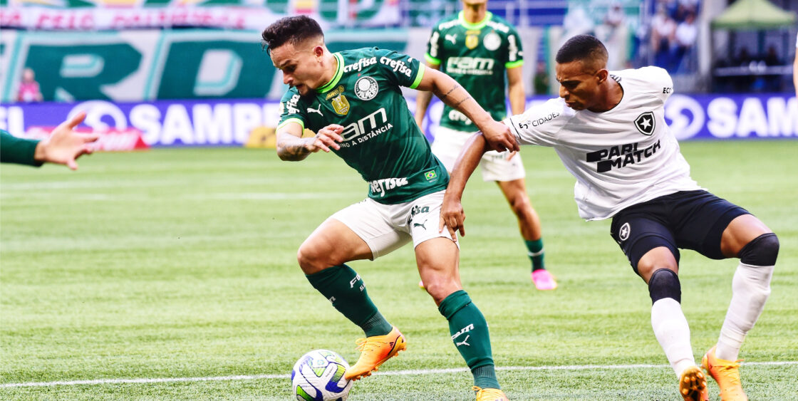 Botafogo confirma boa fase, derrota Palmeiras e dispara na liderança