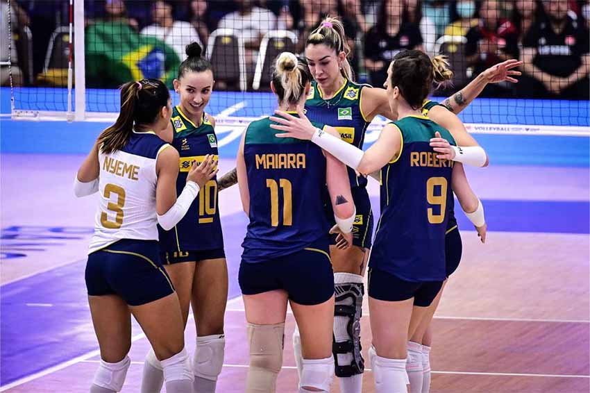 Seleção feminina é superada pela Turquia na Liga das Nações 2023