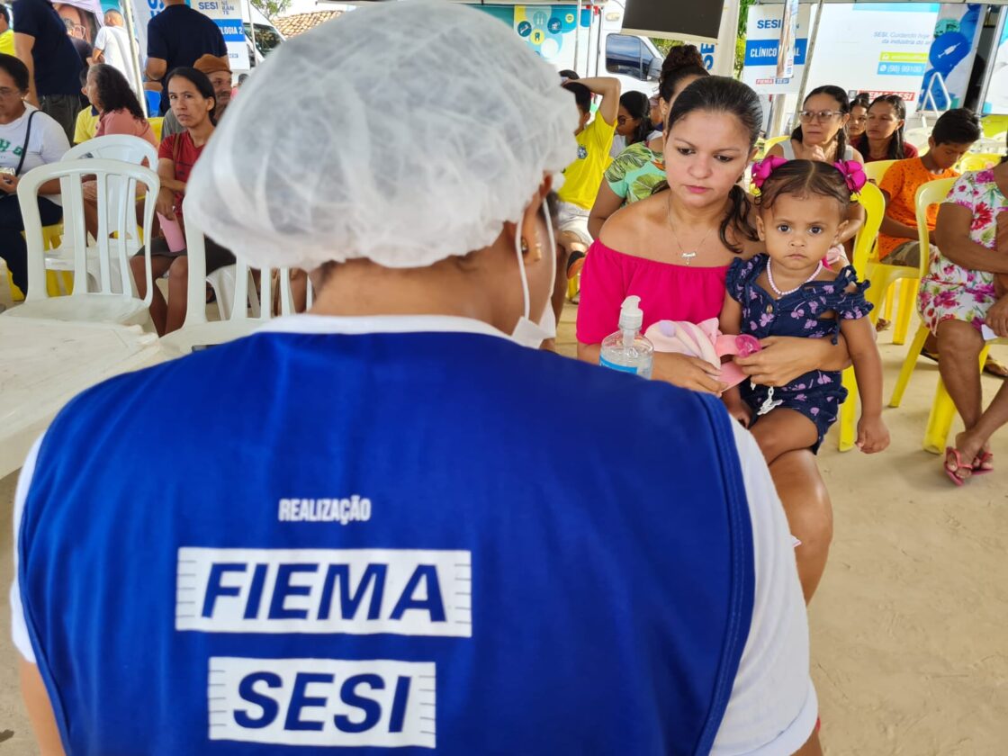 Atendimentos do Sesi Itinerante em Paulino Neves ultrapassam 7 mil