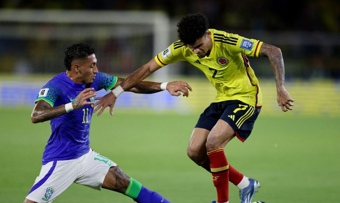 Brasil joga mal, perde para Colômbia, e cai para o quinto lugar nas eliminatórias