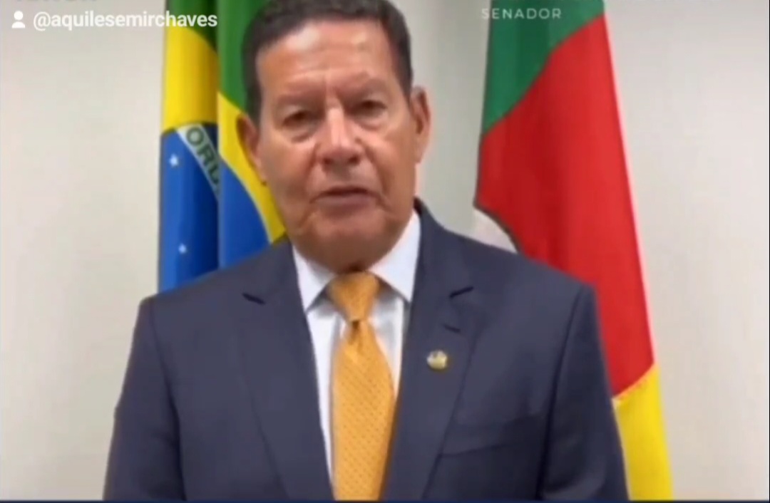 Mourão diz que votará contra indicação de Flávio Dino ao STF
