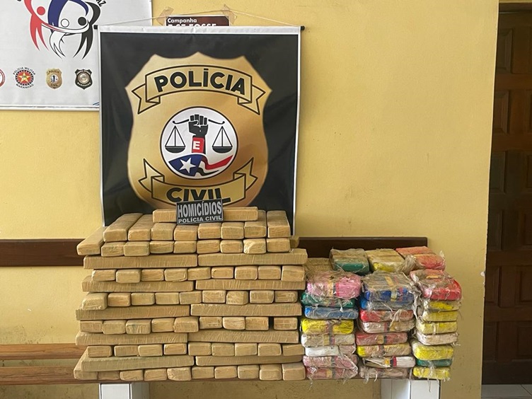 Mais de 200 quilos de maconha apreendidos pela polícia civil em blitz na BR 316 na cidade de Caxias