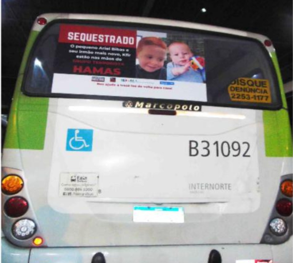 Embaixada de Israel e StandWithUs Brasil promovem campanha no Rio alertando sobre reféns em Gaza