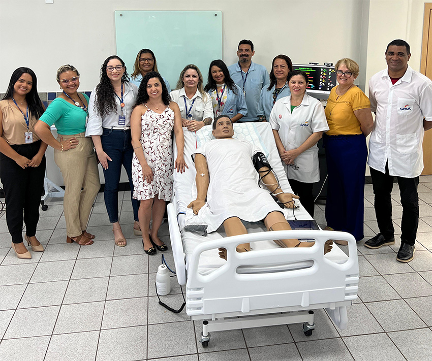 Senac passa a utilizar no Maranhão manequim SimMan nos cursos da área de saúde