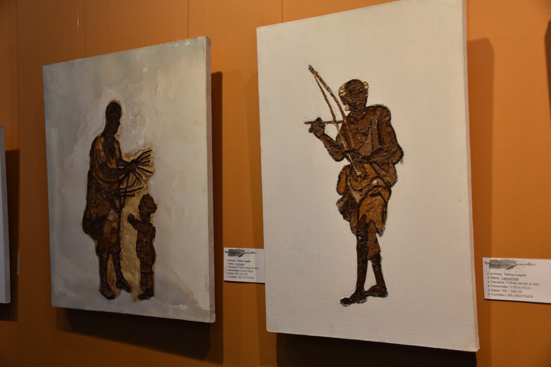 Exposição no Espaço de Artes Márcia Sandes do Ministério Público rememorar obra de Telma Lopes