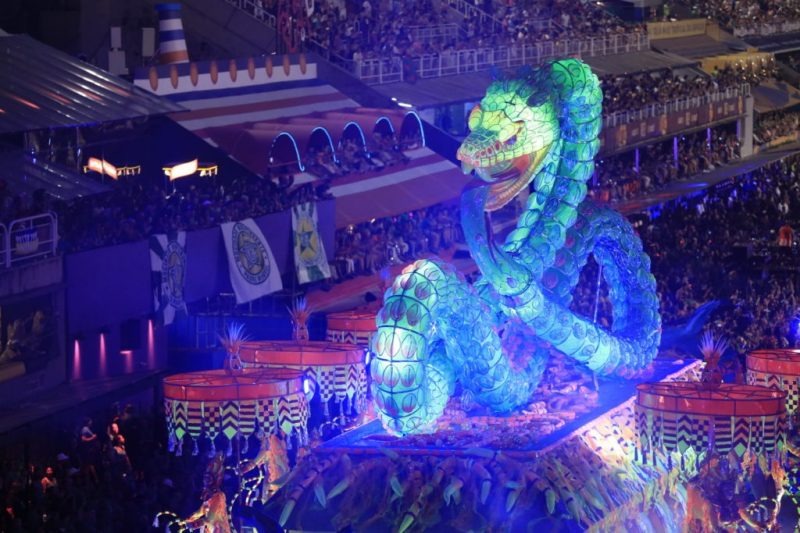 Viradouro é a campeã do desfile das escolas de samba no carnaval no Rio de Janeiro