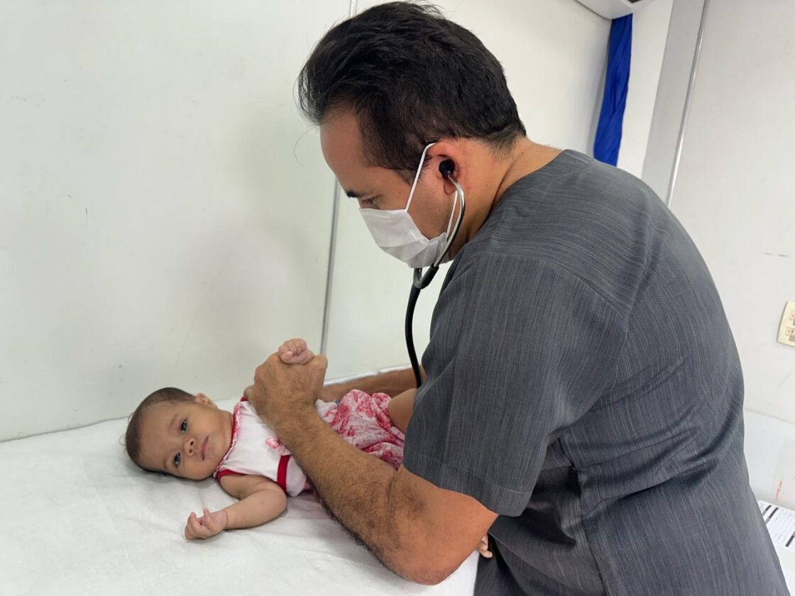 Sesi Itinerante realiza consultas pediátricas na cidade de Buriti Bravo
